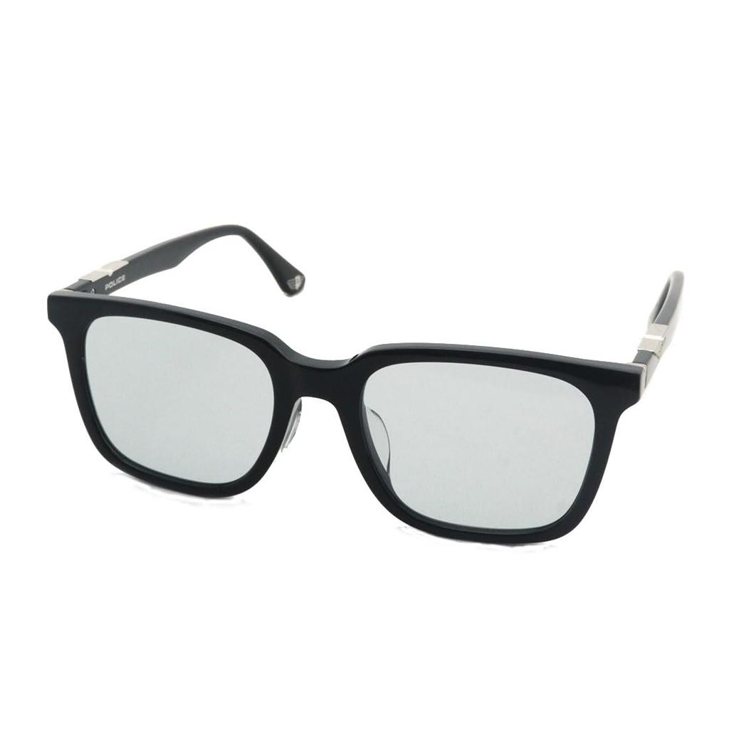 POLICE sunglasses SPLP84K 700A 53 size Shiny Black Asian Fit Light Blue
