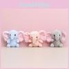 Adorable Plush Elephant Doll For Kids Super Soft Short Pile Ideal For Bag Charm