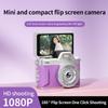 M37 Cross-flip Screen Compact HD Camera for Students and Party Selfies