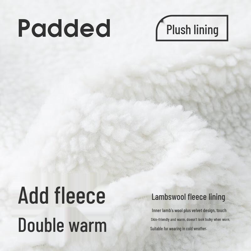 NVG·YOUNG Men's Fleece-Lined Denim Workwear Jacket