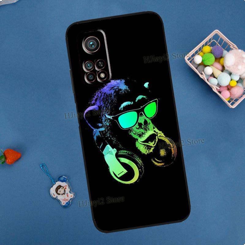 

Cartoon Monkey For Xiaomi Mi 11T 10T 12 Pro Mi 11 Lite Case For POCO X3 Pro GT F3 F1 M3 M4 X4 Pro Cover POCO F1