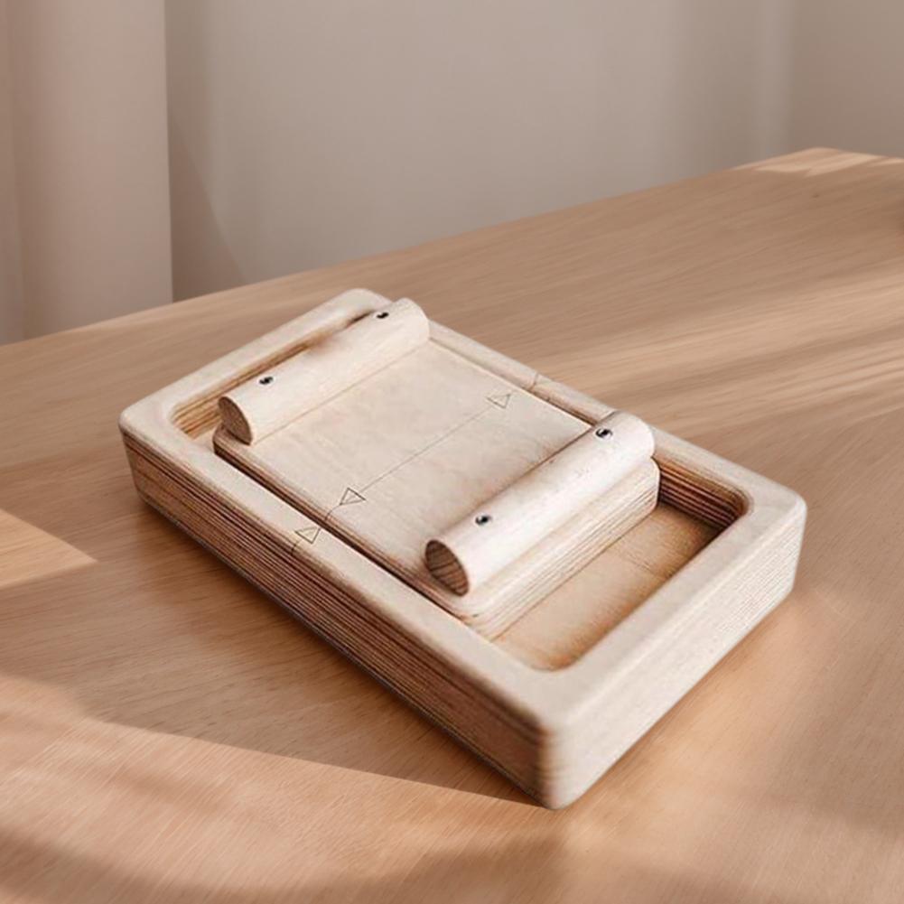 Träfingerövrare Bärbar Fingerförstärkare Multifunktionell Handledsstyrketränare Handövrare för Klättring Gymmet