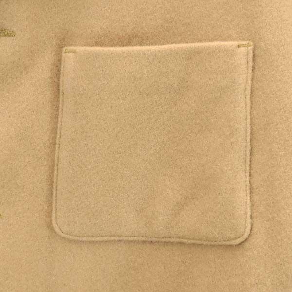 unused Johnbull wool blend Melton Jacket L Camel Men's Used