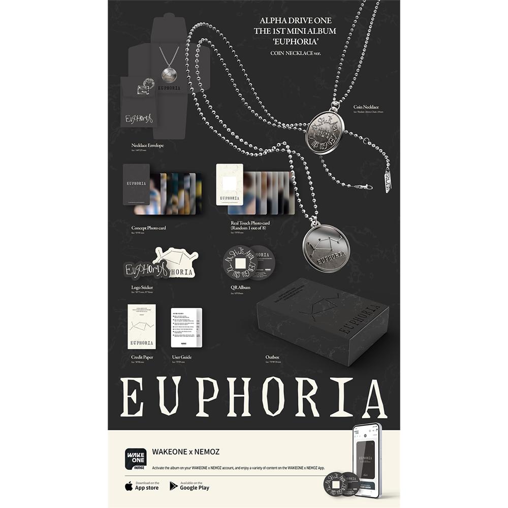 [Pre-order] ALPHA DRIVE ONE - EUPHORIA [COIN NECKLACE ver.](LIMITED EDITION)