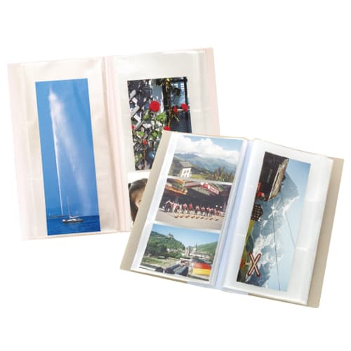 Nakabayashi Pocket Album Photo Holder L Size 288 Pieces Check Blue PHE1288A-B
