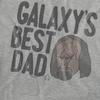 Star Trek: The Next Generation Womens/Ladies GalaxyÂ´s Best Dad Heather T-Shirt
