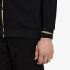 Fred Perry [sharp] Tip Pique Texture Cardigan   Black Warmstone Afpm2412654 U78