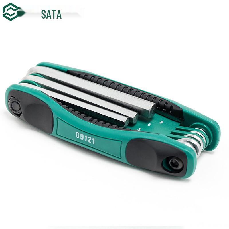 SATA 8-Piece Folding Hex Key Set