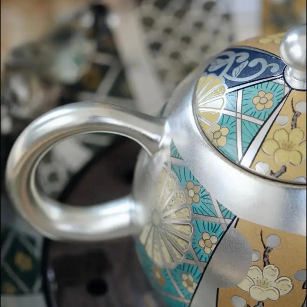 Japanese-style Teapot Porcelain Tire Package Silver Teapot Justice Cup Master Cup Tea Ceremony Accessories Tea Set Tea Infuser