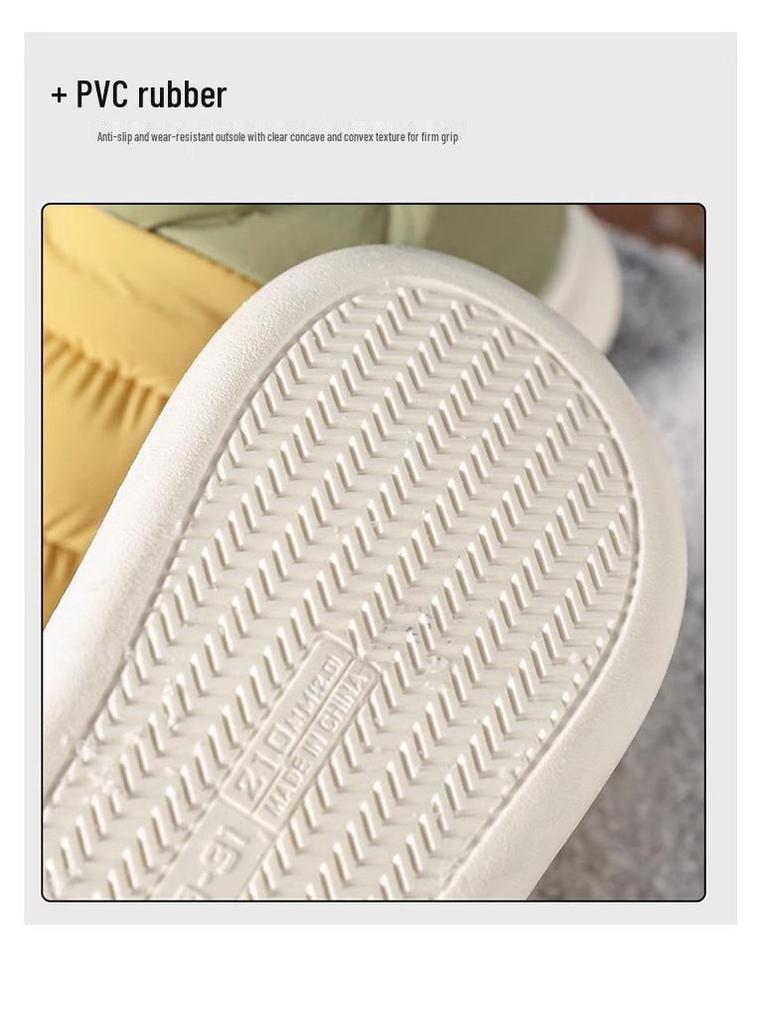 Pánské nepromokavé protiskluzové zimní sněhule s plyšovou podšívkou