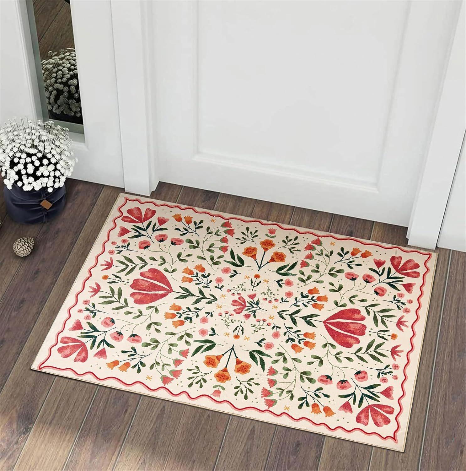 

Коврик для пола в ретро-сельском американском стиле, устойчивый к загрязнениям, коврик для пола у двери туалета, коврик для пола у входной двери, украшение для дома 40x60cm