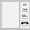 A5/B5 Detachable PP Student Notebook, Loose-leaf Multi-hole Binder
