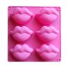 Hot Lips Cake S Silicone, Large 3D Sexy Red Lip Kisses Collection Silicone S, Baking 