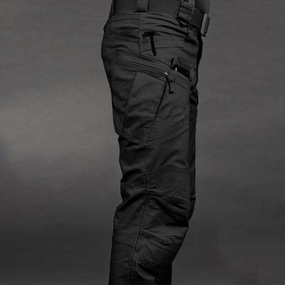 Pantalon Tactique Camouflage IX7 pour Homme: Pantalon d'extérieur à séchage rapide, imperméable et résistant à l'usure pour la randonnée et l'escalade