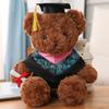 Drteddy Plush Bear Toy Cartoon Stuffed Animal Doll Decoration Gift Graduation