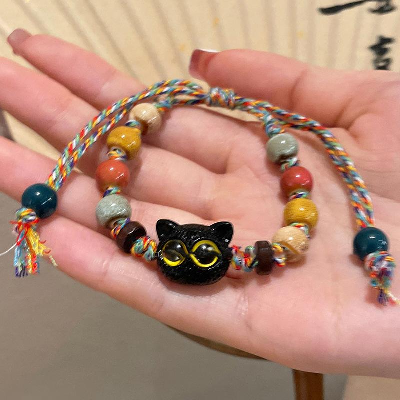 Bracelet chiot couleur fraîcheur petite niche bracelet cœur fille douce été fête étudiante bijoux petite amie