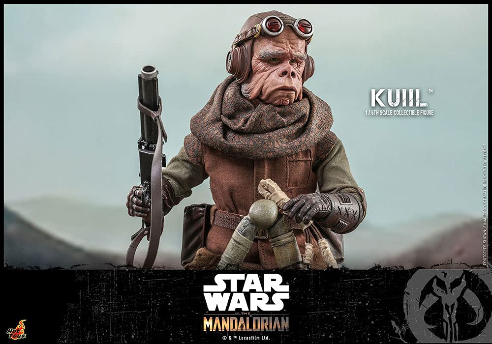 TV Masterpiece The Mandalorian Kuiil 16 Scale Figure Brown