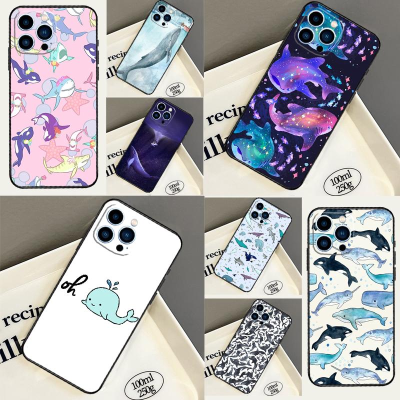 Sea Whale Narwhals Case For Honor Magic 8 7 5 6 Pro 200 400 50 70 90 Lite Win RT X8c X8b X9a X9b X9c X9d Cover