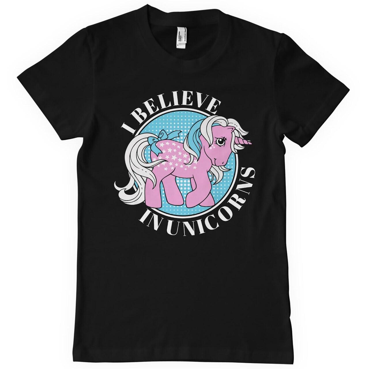 Licenza Ufficiale My Little Pony I Believe IN Unicorns Uomo T-Shirt S-5XL Taglie M