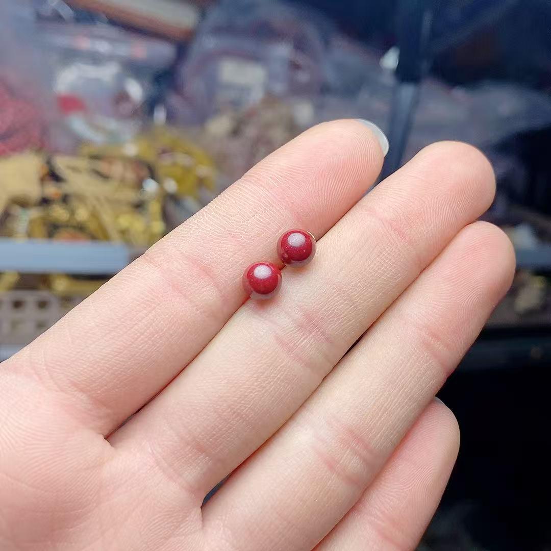 Exquisite Medium Zisha Stud Earrings: Simple, Versatile, Fashionable Women s Jewelry