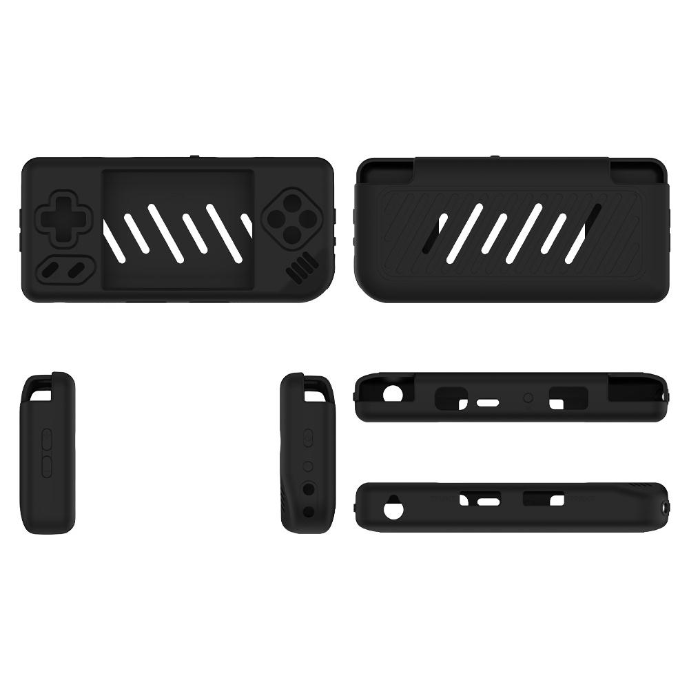 

for Anbernic RG28XX Case Silicone Protective Cover ShockProof Waterproof RG28XX Console Cases Shell Accessories Gifts чёрный