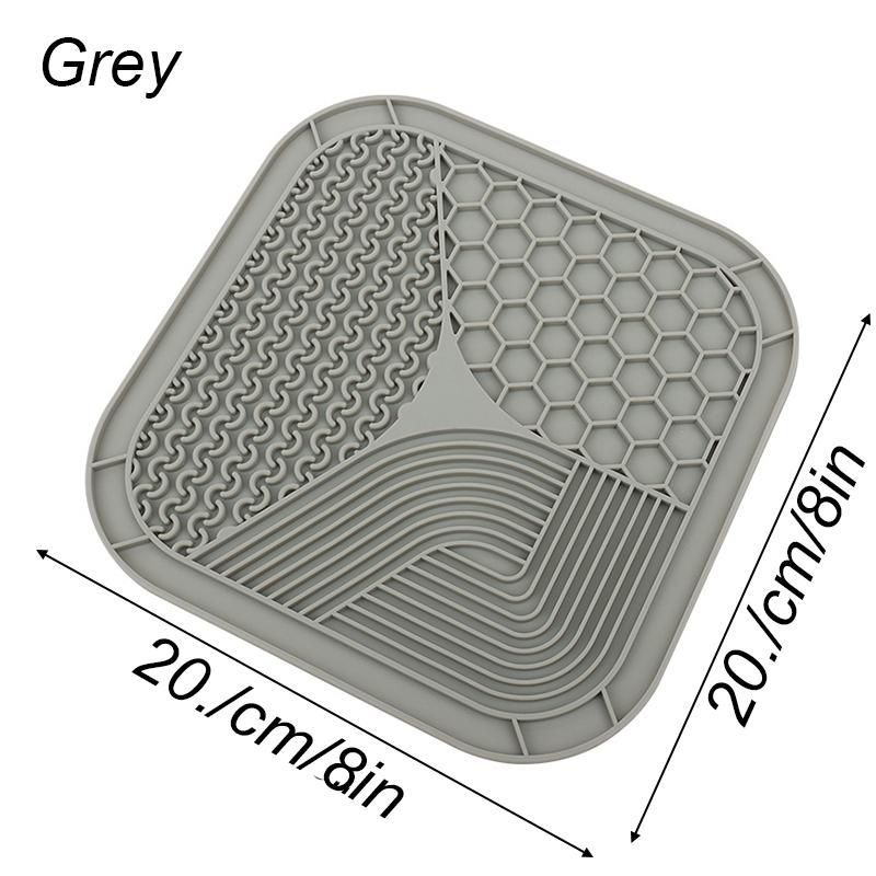 Pet Licking Pad Slow Food Pad Dog Premium Lick Pad with Suction Cup Dog Licking Mat Slow Eating Anti-choking Mat