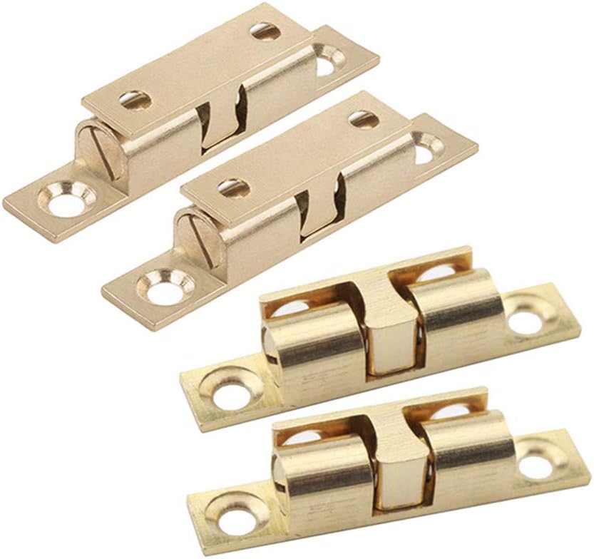 4pieces Latch Ball Double Durable And Sturdy Cabinet Door Catch Spring Steel Ball Ball Catch Latch