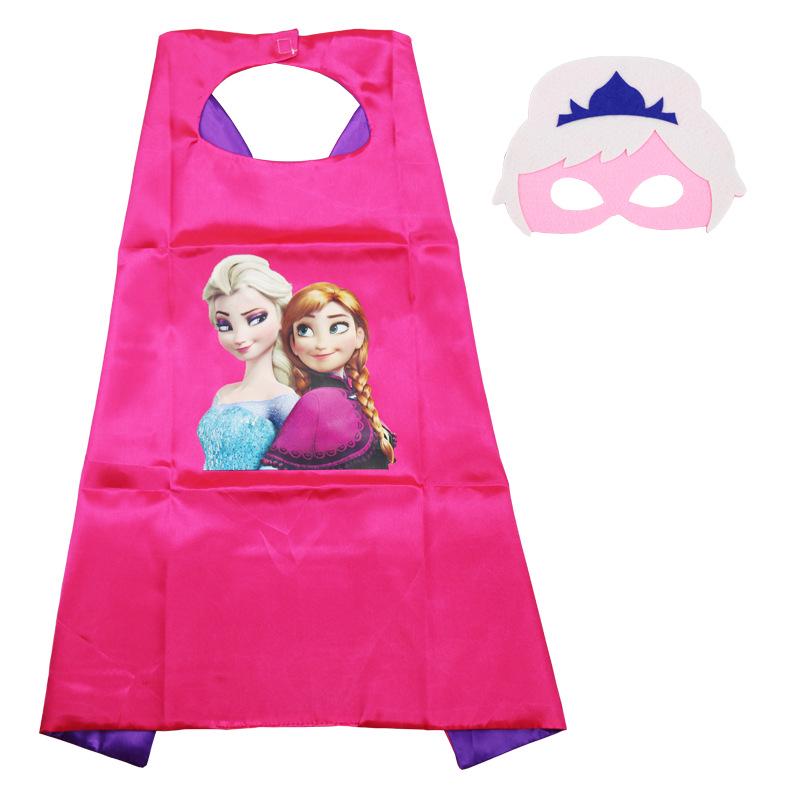 Kids' Marvel Superhero Capes: Superman, Batman, Spider-Man, Iron Man, Captain America