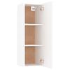 8 piece TV cabinet set white particleboard