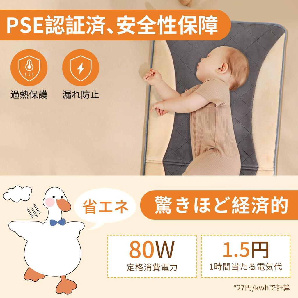 Saiveina Electric Hot 9 Temperature Timer Fast Electric Heating Cold Overheat Suitable for Home or Wide Heating Area X Easy Japanese Instruction