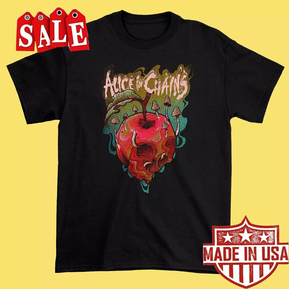 Новая Триповая Гнилая Alice in Chains Унисекс S-2345XL Футболка Унисекс Футболка XXXL