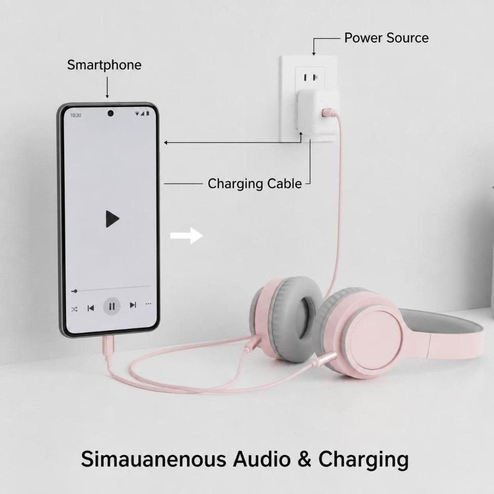 USB C zu 3,5mm Typ C Audio-Adapter Stecker auf Buchse 3,5mm Klinkenanschluss Audio-Wandler Adapter