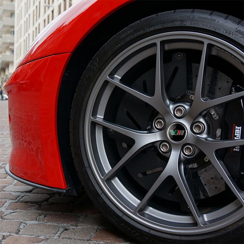 Autoaufkleber 2025 Neu 4 Stück 56MM Auto Aluminium Logo Radnabenkappen Aufkleber Für Skoda Octavia A5 3 2 VRS Vision Kodiaq Rapid