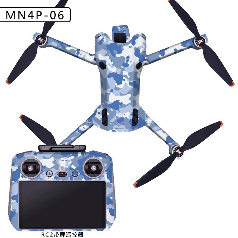 PVC Stickers For Mini 4 Pro Protective Film Waterproof Remote Decals Full Cover Skin For DJI Mini 4 Pro Drone Accessories