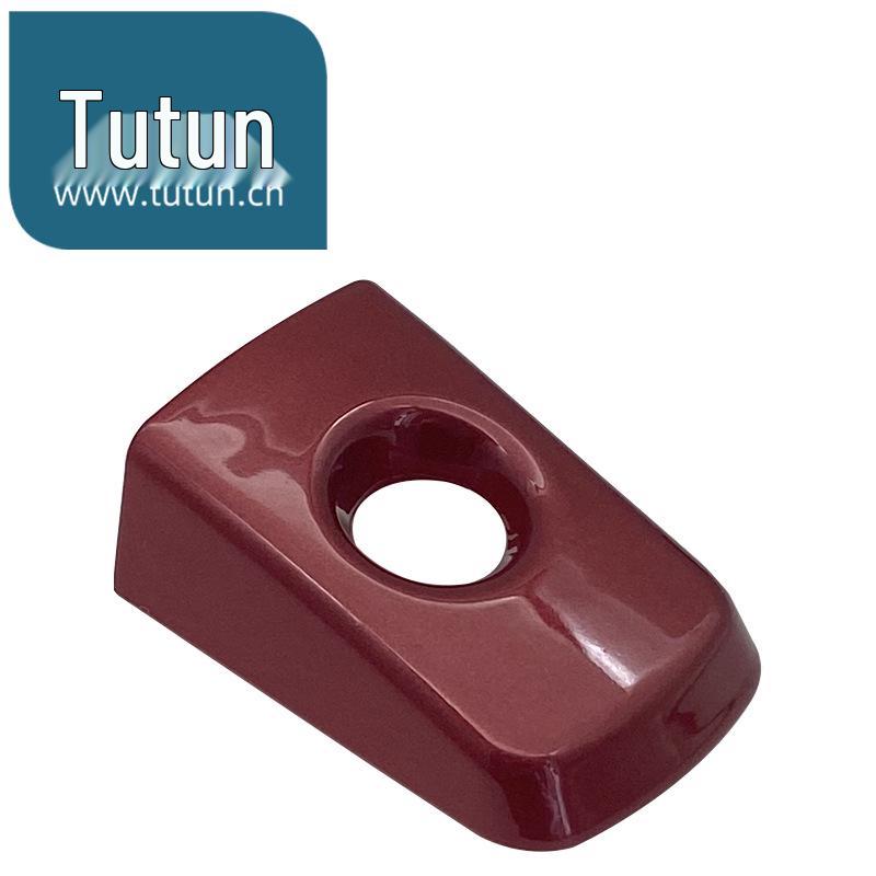 2015 Qashqai Front Door Handle Cover with Keyhole, Dazzling Red