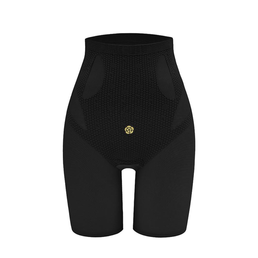 

Утягивающее белье с высокой талией, сетчатые прозрачные трусы с эффектом лифтинга ягодиц, корректирующие трусы для формирования фигуры, женские XL чёрный