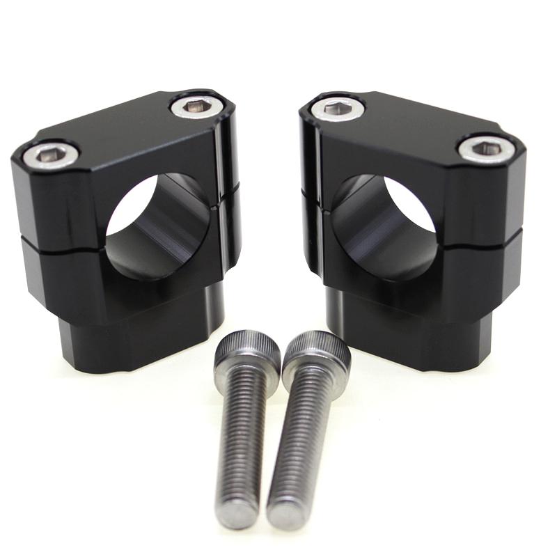 Universal 22mm 28mm Motorcycle Handlebar Riser Bar Heightening Device Clamp Mount For BMW R1200GS Yamaha Honda MT07 MT09 CRF CR