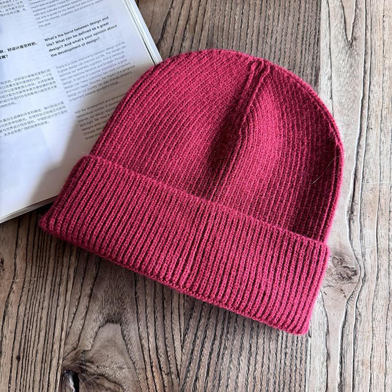 Knitted Beanie Hat For Men Women Warm Winter Fashion Acrylic Earflap Cap For Outdoor Use