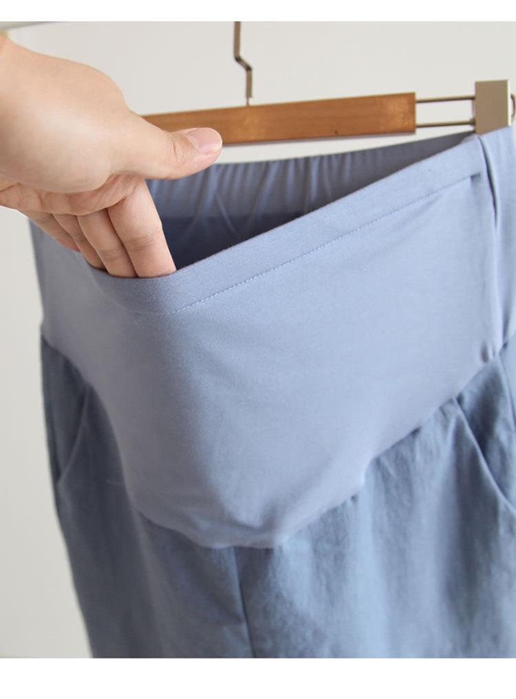 2026 New Spring-Autumn Maternity Base Layer Pants: Lightweight, Casual Wear for Pregnancy
