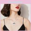 Halloween Pendant Ghost Necklace With Zinc Alloy Material For Accessory Holiday