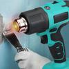 200W Handheld Cordless Hot Air Guns Temperatures Adjustable with 3 Nozzles 21V Electric Heat Guns Rechargeable for 18V Lithium Battery