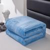 Solid Color Four Seasons Flannel Blanket Throw – Versatile Bed Sheet and Gift.