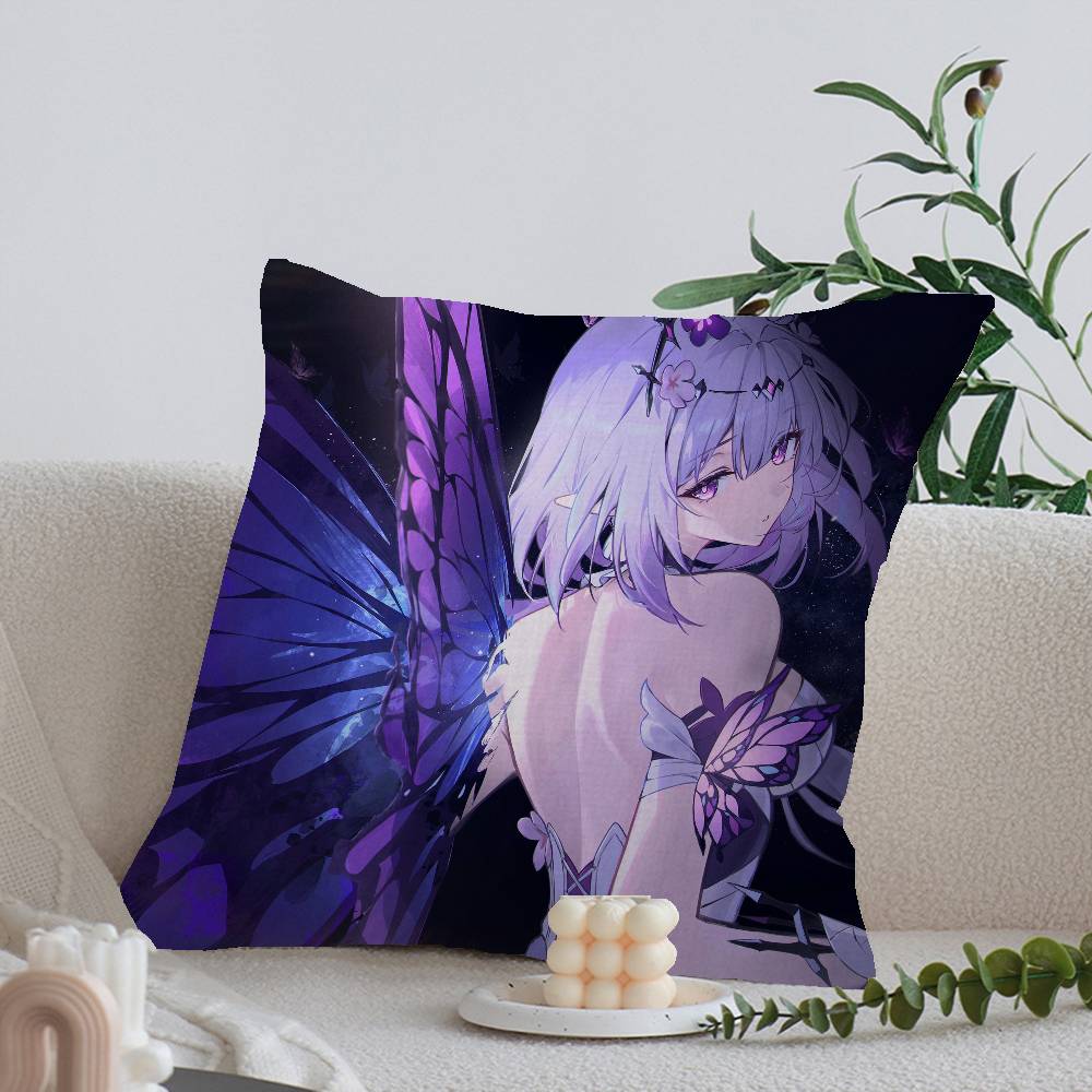 Honkai-Star Rail C-Castorice pillow cover sofa cushion cover home room decoration children gift