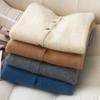 Women's 100% Pure Wool Knitted Cardigan - Round Neck, Slimming Fit for Casual Use - Autumn/Winter 2022