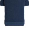 Polo Ralph Lauren FW24 Logo Embroidered Ribbed Short Sleeve Knit Top Men Tops Deep-Blue MNPGSWE1CM20023-400
