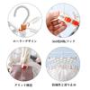 AYO Clothes Drying Rack, 29 Clothes Hangers, Foldable, Multi-Function Storage, 360-Degree Rotating Hooks, Heavy-Duty, Indoor/Outdoor Use, Wet/Dry, Pin