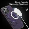 iPhone 16 Leather Flip Case with Magnetic Buckle for Apple 15 Pro Max - Drop Protection Cover