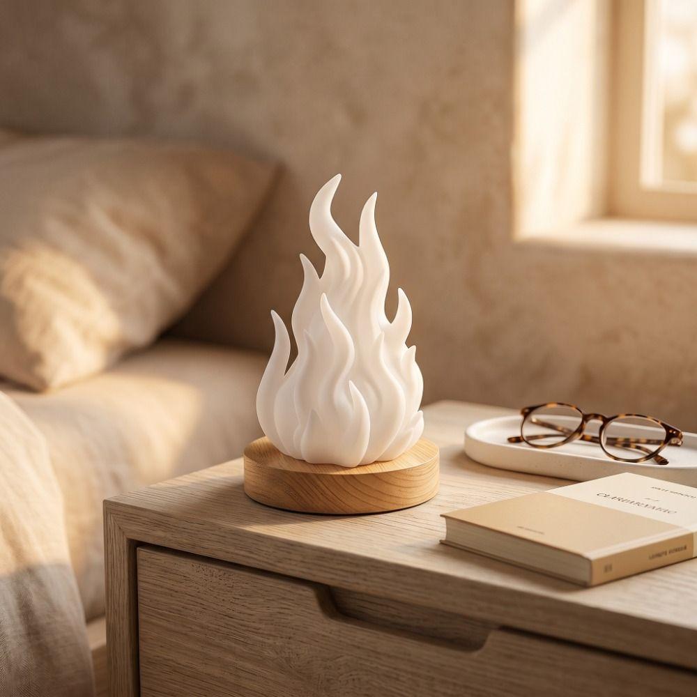 Creative Simulation Flame Night Light Color Changing Bonfire Lamp Simulation Fire Lamp  Courtyard