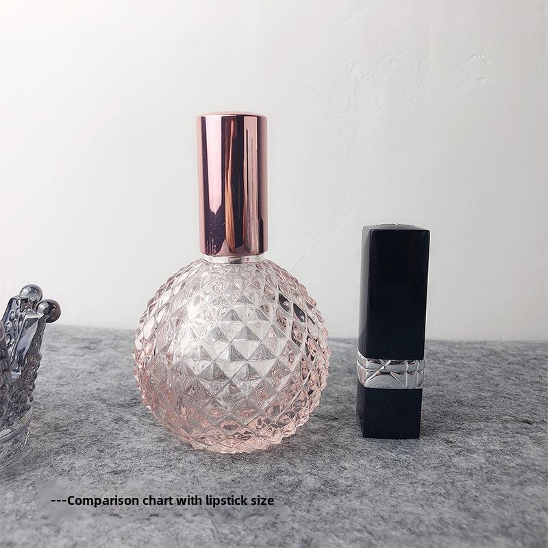 Glass Perfume Bottles with Spray Nozzle and Screw Cap for Niche Cosmetics