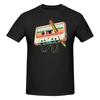 1 Piece Retro Cassette Tape Funny Graphic 100 Cotton Tshirt Rretro Style Tops Tees For Unisex
